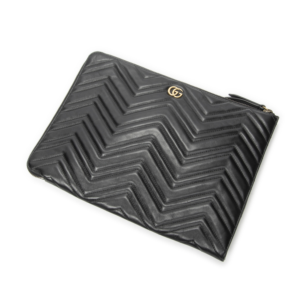 Gucci GG Marmont Zip Clutch
